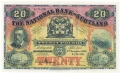 National Bank Of Scotland Ltd 20 Pounds,  1. 5.1954